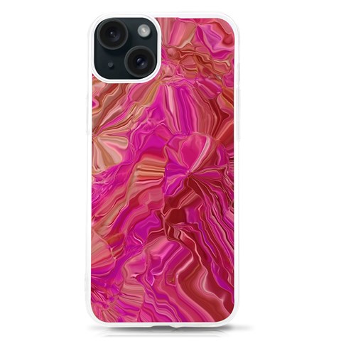 Tondo Wave I iPhone 15 TPU UV Print Case from ArtsNow.com Front