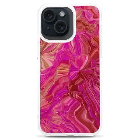 Tondo Wave I iPhone 15 Plus TPU UV Print Case from ArtsNow.com Front