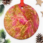 Acid green blend Ornament (Round)
