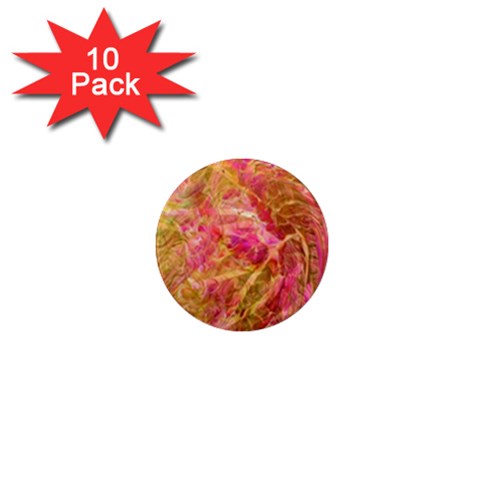 Acid green blend 1  Mini Magnet (10 pack)  from ArtsNow.com Front