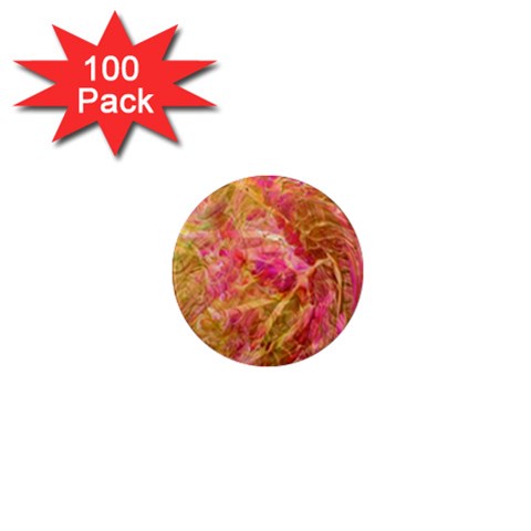 Acid green blend 1  Mini Magnets (100 pack)  from ArtsNow.com Front