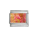 Acid green blend Italian Charm (9mm)