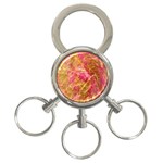 Acid green blend 3-Ring Key Chain
