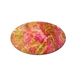 Acid green blend Sticker (Oval)