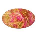 Acid green blend Oval Magnet