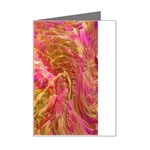 Acid green blend Mini Greeting Card