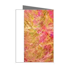Acid green blend Mini Greeting Card from ArtsNow.com Right