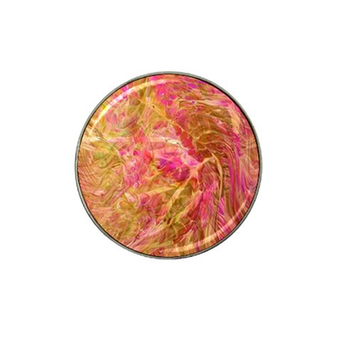 Acid green blend Hat Clip Ball Marker (4 pack) from ArtsNow.com Front