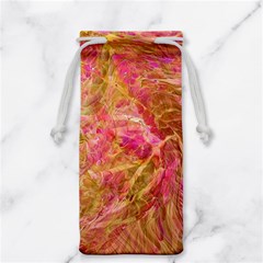 Acid green blend Jewelry Bag from ArtsNow.com Back