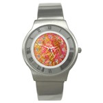 Acid green blend Stainless Steel Watch