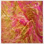 Acid green blend Canvas 16  x 16 