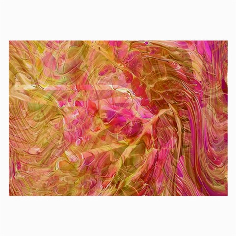 Acid green blend Large Glasses Cloth (2 Sides) from ArtsNow.com Front