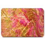 Acid green blend Large Doormat