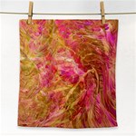 Acid green blend Face Towel