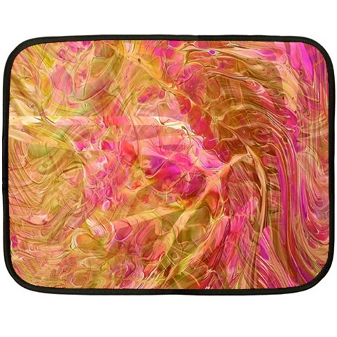 Acid green blend 35 x27  Fleece Blanket (Mini) from ArtsNow.com 35 x27  Blanket