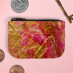 Acid green blend Mini Coin Purse from ArtsNow.com Front