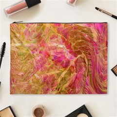 Acid green blend Cosmetic Bag (XL) from ArtsNow.com Front