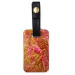 Acid green blend Luggage Tag (one side)