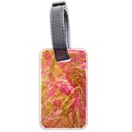 Acid green blend Luggage Tag (two sides)
