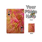 Acid green blend Playing Cards 54 Designs (Mini)