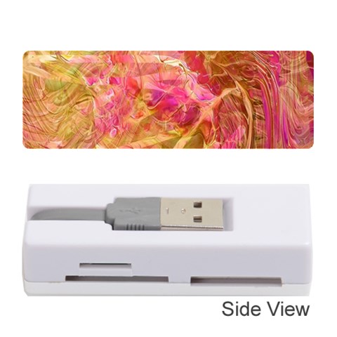 Acid green blend Memory Card Reader (Stick) from ArtsNow.com Front