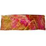 Acid green blend One Side Body Pillow Cases