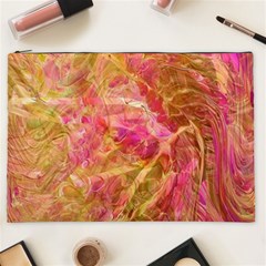 Acid green blend Cosmetic Bag (XXL) from ArtsNow.com Front