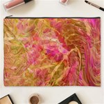 Acid green blend Cosmetic Bag (XXXL)