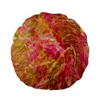 Acid green blend Standard 15  Premium Round Cushions
