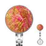 Acid green blend Stainless Steel Nurses Watch