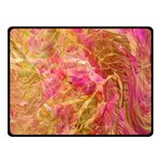 Acid green blend 50  x 40  Two Sides Fleece Blanket (Small)