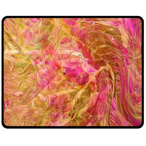 Acid green blend 60  x 50  Two Sides Fleece Blanket (Medium) from ArtsNow.com 58.8 x47.4  Blanket Front