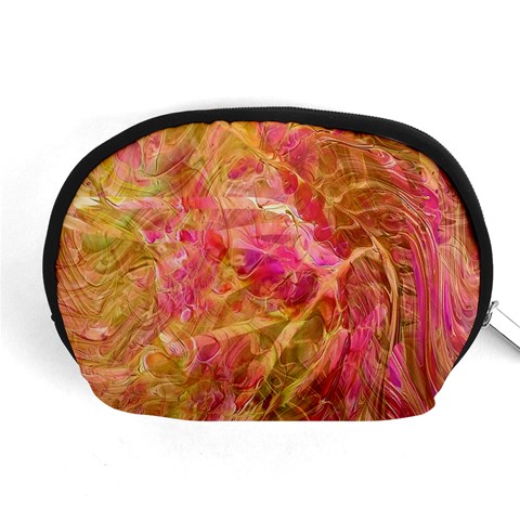 Acid green blend Accessory Pouch (Medium) from ArtsNow.com Front