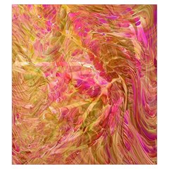 Acid green blend Drawstring Pouch (Large) from ArtsNow.com Back