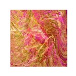 Acid green blend 30  x 30  Large Square Satin Scarf