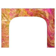 Acid green blend Toiletries Pouch from ArtsNow.com Front