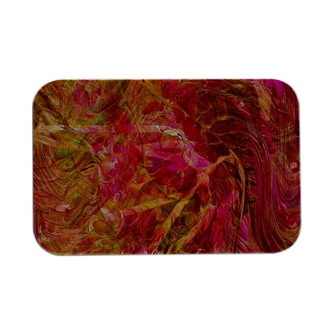 Acid green blend Open Lid Metal Box (Silver)   from ArtsNow.com Front