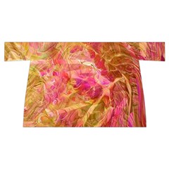 Acid green blend Wristlet Pouch Bag (Small) from ArtsNow.com Back