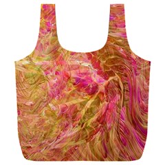 Acid green blend Full Print Recycle Bag (XXXL) from ArtsNow.com Back