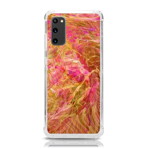 Acid green blend Samsung Galaxy S20 6.2 Inch TPU UV Case from ArtsNow.com Front