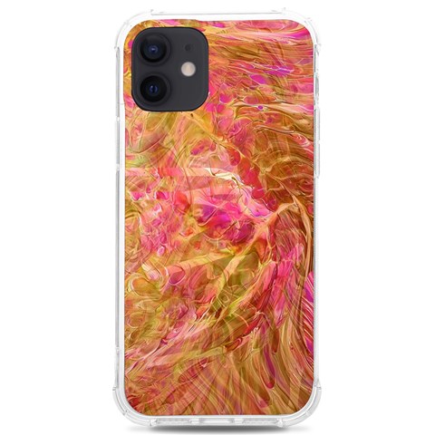 Acid green blend iPhone 12/12 Pro TPU UV Print Case from ArtsNow.com Front