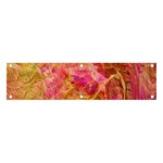 Acid green blend Banner and Sign 4  x 1 