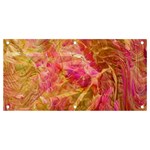 Acid green blend Banner and Sign 4  x 2 