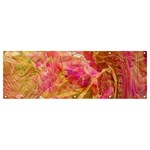 Acid green blend Banner and Sign 12  x 4 