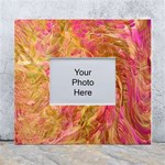 Acid green blend White Wall Photo Frame 5  x 7 