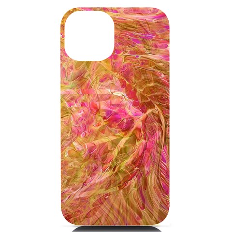 Acid green blend iPhone 14 Black UV Print PC Hardshell Case from ArtsNow.com Front