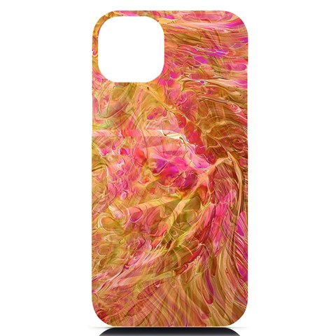 Acid green blend iPhone 14 Plus Black UV Print PC Hardshell Case from ArtsNow.com Front
