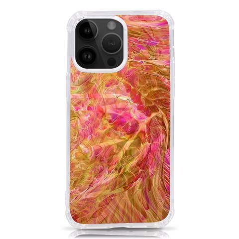 Acid green blend iPhone 14 Pro Max TPU UV Print Case from ArtsNow.com Front