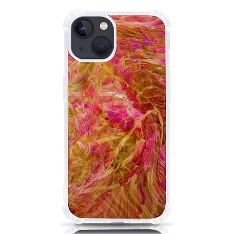 Acid green blend iPhone 13 TPU UV Print Case from ArtsNow.com Front
