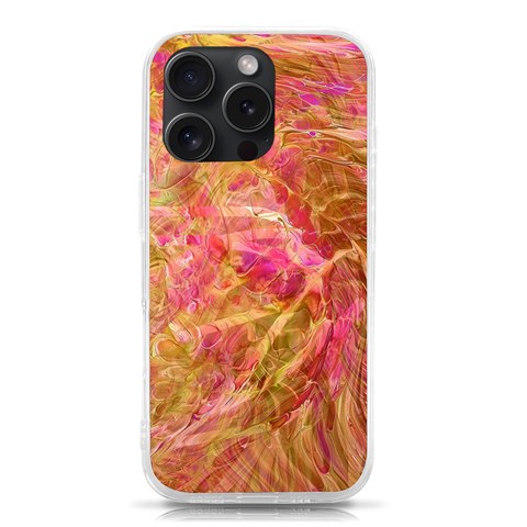 Acid green blend iPhone 15 Pro TPU UV Print Case from ArtsNow.com Front